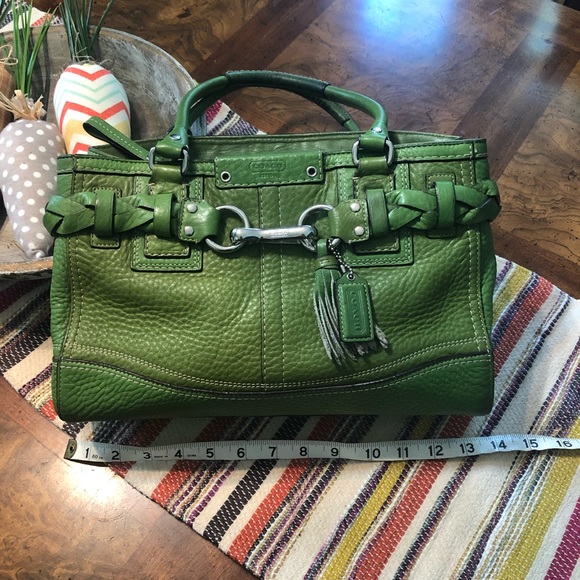 👒👒👒Coach👒👒👒Braided Bag👒👒👒 - Picture 3 of 16